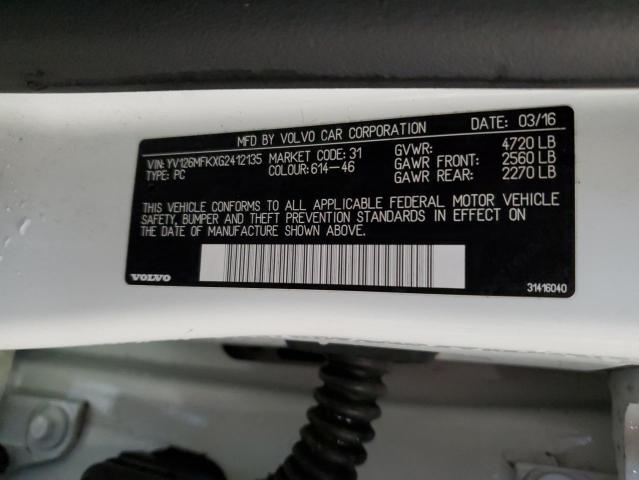 YV126MFKXG2412135 Volvo S60