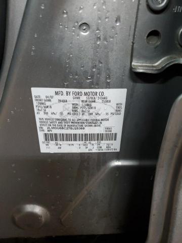 2LMDU68C27BJ25369 Lincoln MKX