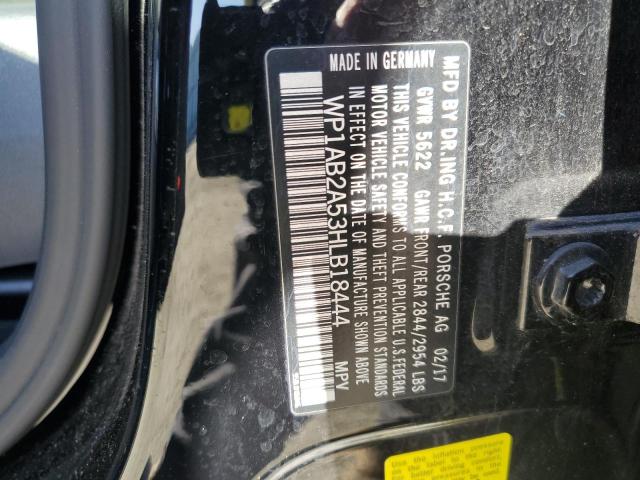 2017 PORSCHE MACAN S - WP1AB2A53HLB18444