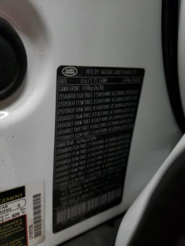 SALYB2RX0JA707239 Land Rover RANGEROVER