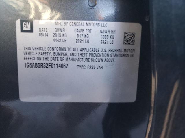 1G6AB5R32F0114067 Cadillac ATS