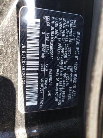 2019 NISSAN ROGUE SPOR - JN1BJ1CR2KW620339