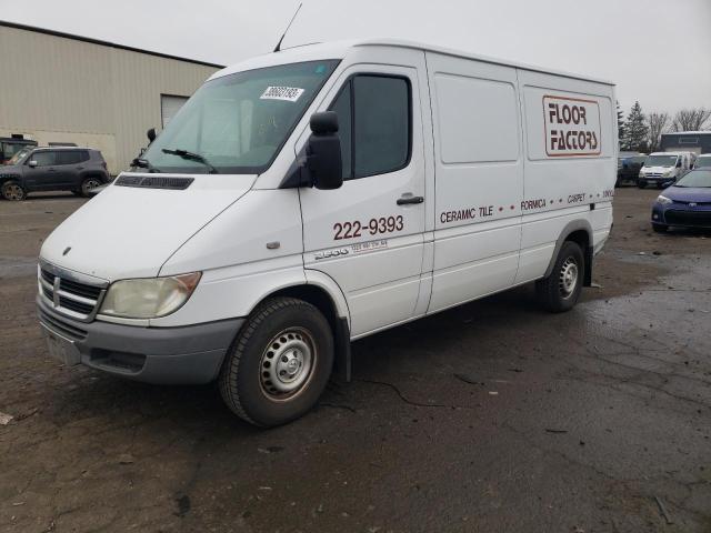 Salvage cars for sale from Copart Woodburn, OR: 2006 Dodge Sprinter 2500