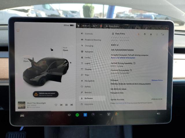 7SAYGDEE6NF342252 Tesla Model Y