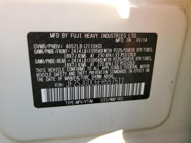 JF2SJGDC6EH557511 Subaru Forester 2.0xt Premium