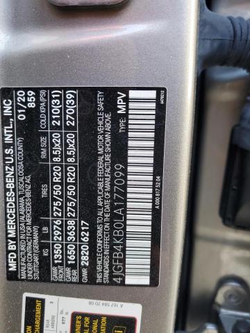 2020 MERCEDES-BENZ GLE 350 4M - 4JGFB4KB0LA177099