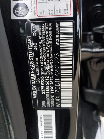 2017 MERCEDES-BENZ CLS 550 - WDDLJ7DB1HA201223