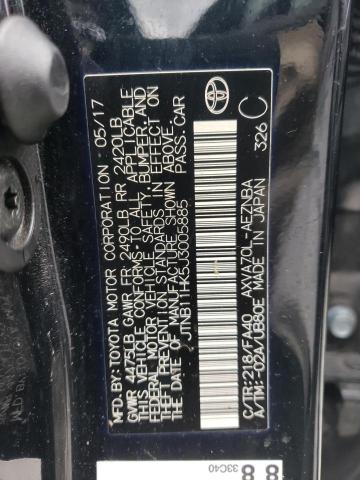 2018 TOYOTA CAMRY L - JTNB11HK5J3005885