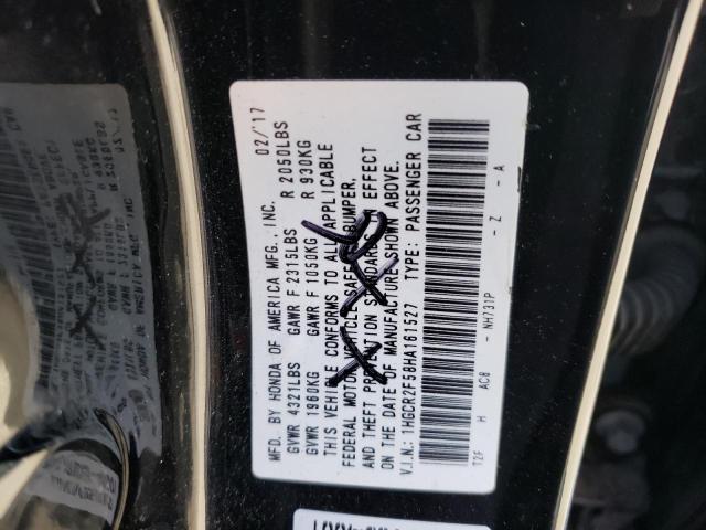 2017 HONDA ACCORD SPO - 1HGCR2F58HA161527