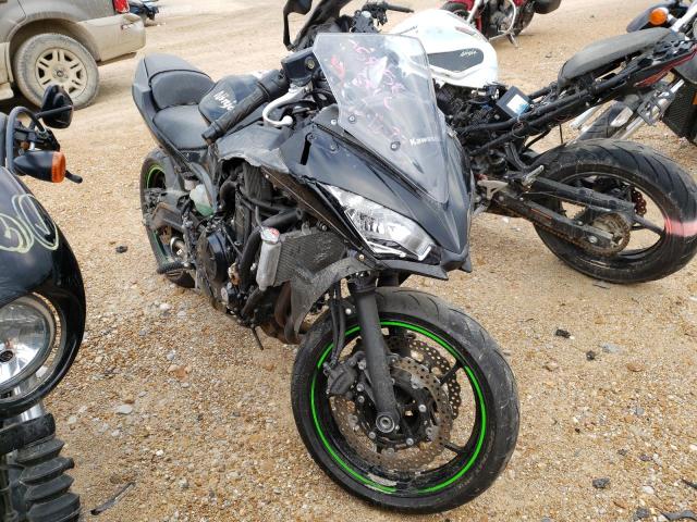 Salvage cars for sale from Copart Bridgeton, MO: 2019 Kawasaki EX650 J