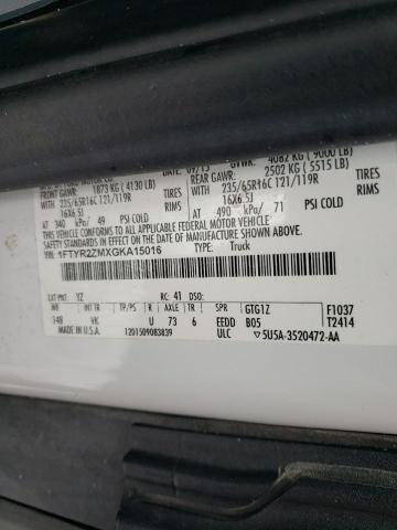 2016 FORD TRANSIT T- - 1FTYR2ZMXGKA15016