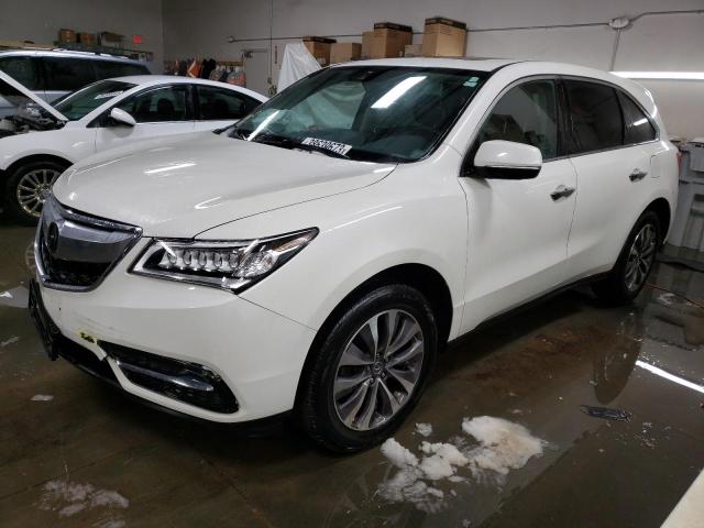 2016 ACURA MDX TECHNO - 5FRYD4H43GB037527
