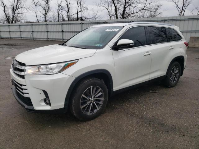 Salvage cars for sale from Copart West Mifflin, PA: 2019 Toyota Highlander