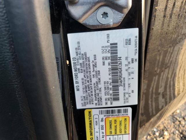 2016 FORD FUSION TIT 3FA6P0RU4GR126194