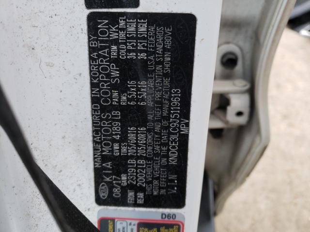 KNDCE3LC9J5119613 KIA Niro Touring
