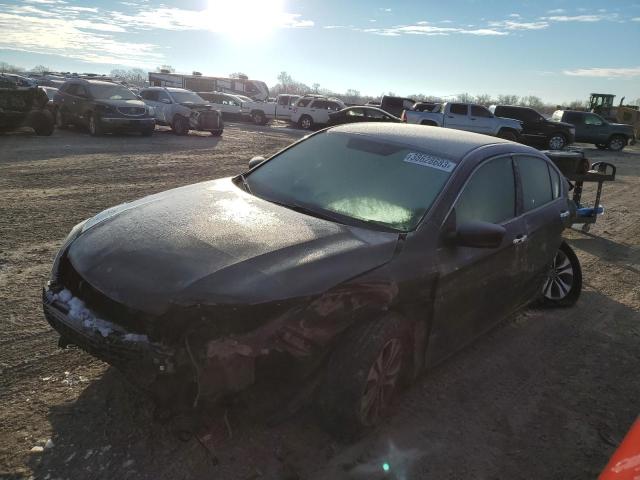 Vehiculos salvage en venta de Copart Wichita, KS: 2015 Honda Accord LX