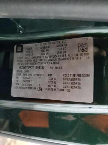 2016 CHEVROLET COLORADO Z - 1GCHTDE37G1191182