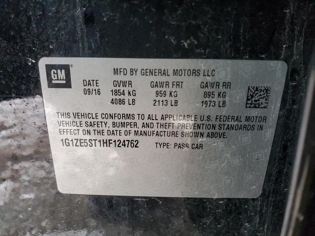 2017 CHEVROLET MALIBU LT 1G1ZE5ST1HF124762