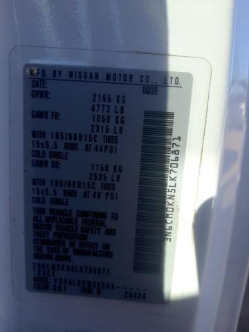 2020 NISSAN NV200 2.5S - 3N6CM0KN5LK706871