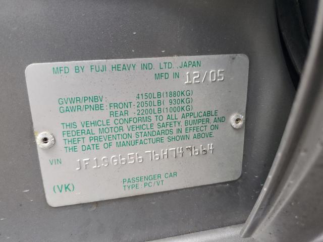 JF1SG65676H747664 Subaru Forester 2.5x Premium