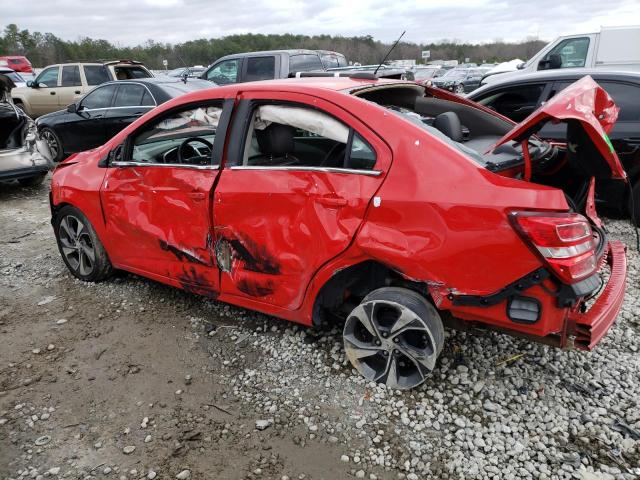 2019 CHEVROLET SONIC PREM - 1G1JF5SB3K4128414