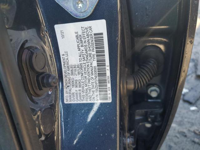 2022 HONDA INSIGHT EX - 19XZE4F57NE008565