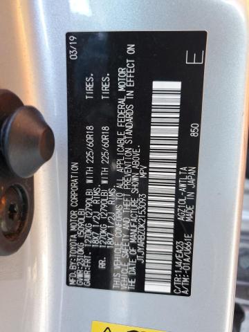 2019 LEXUS NX 300 BAS - JTJYARBZ0K2153093