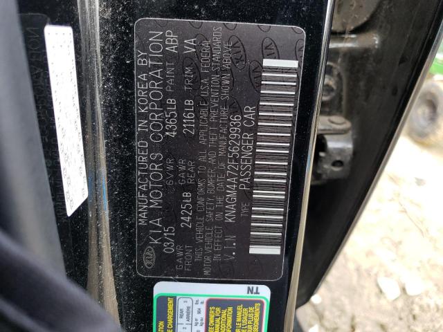 2015 KIA OPTIMA LX KNAGM4A72F5629936