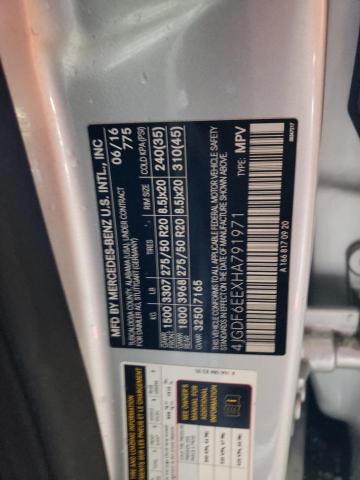 2017 MERCEDES-BENZ GLS 450 4M - 4JGDF6EEXHA791971