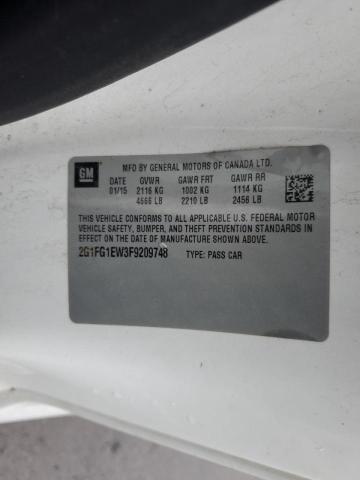 2015 CHEVROLET CAMARO SS - 2G1FG1EW3F9209748