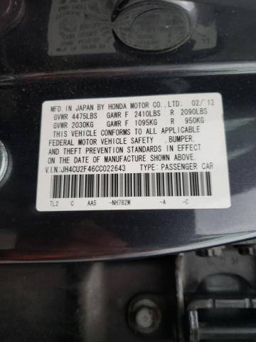JH4CU2F46CC022643 Acura TSX