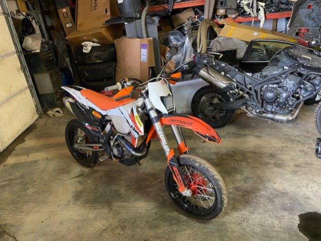 Salvage motorcycles for sale at Lebanon, TN auction: 2012 KTM 250 EXC-F