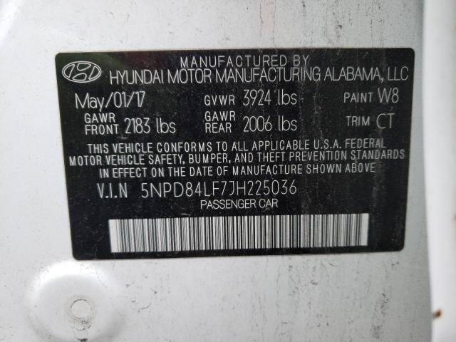 2018 HYUNDAI ELANTRA SE - 5NPD84LF7JH225036