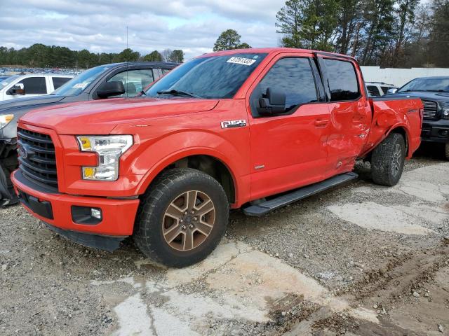 Salvage cars for sale from Copart Fairburn, GA: 2015 Ford F150 Super