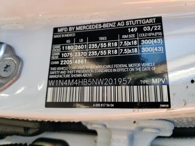 2022 MERCEDES-BENZ GLB 250 4M - W1N4M4HB5NW201957