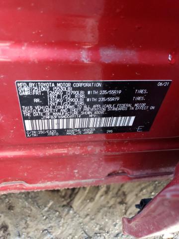 2021 TOYOTA RAV4 PRIME JTMFB3FV6MD049114