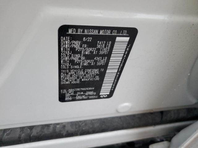 2022 INFINITI QX80 SENSO JN8AZ2BE7N9293644