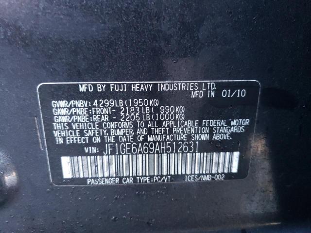 JF1GE6A69AH512631 Subaru Impreza