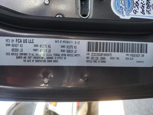 2015 CHRYSLER 300 S - 2C3CCAGG8FH849475