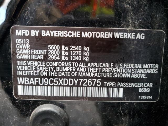 WBAFU9C5XDDY72675 BMW 550 Xi
