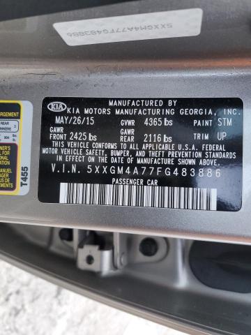5XXGM4A77FG483886 KIA Optima Lx