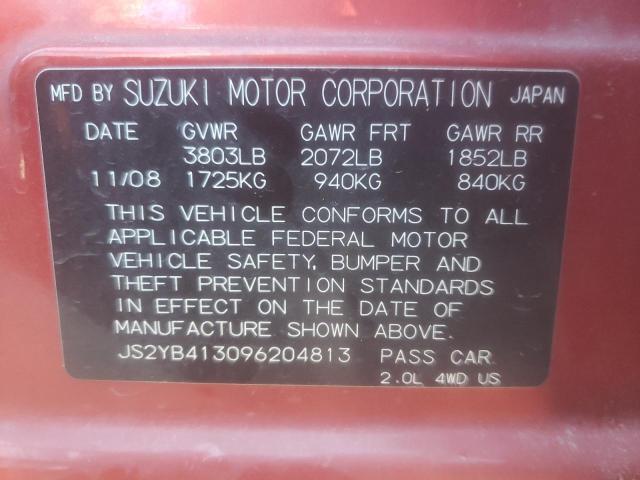 JS2YB413096204813 Suzuki Sx4 Technology