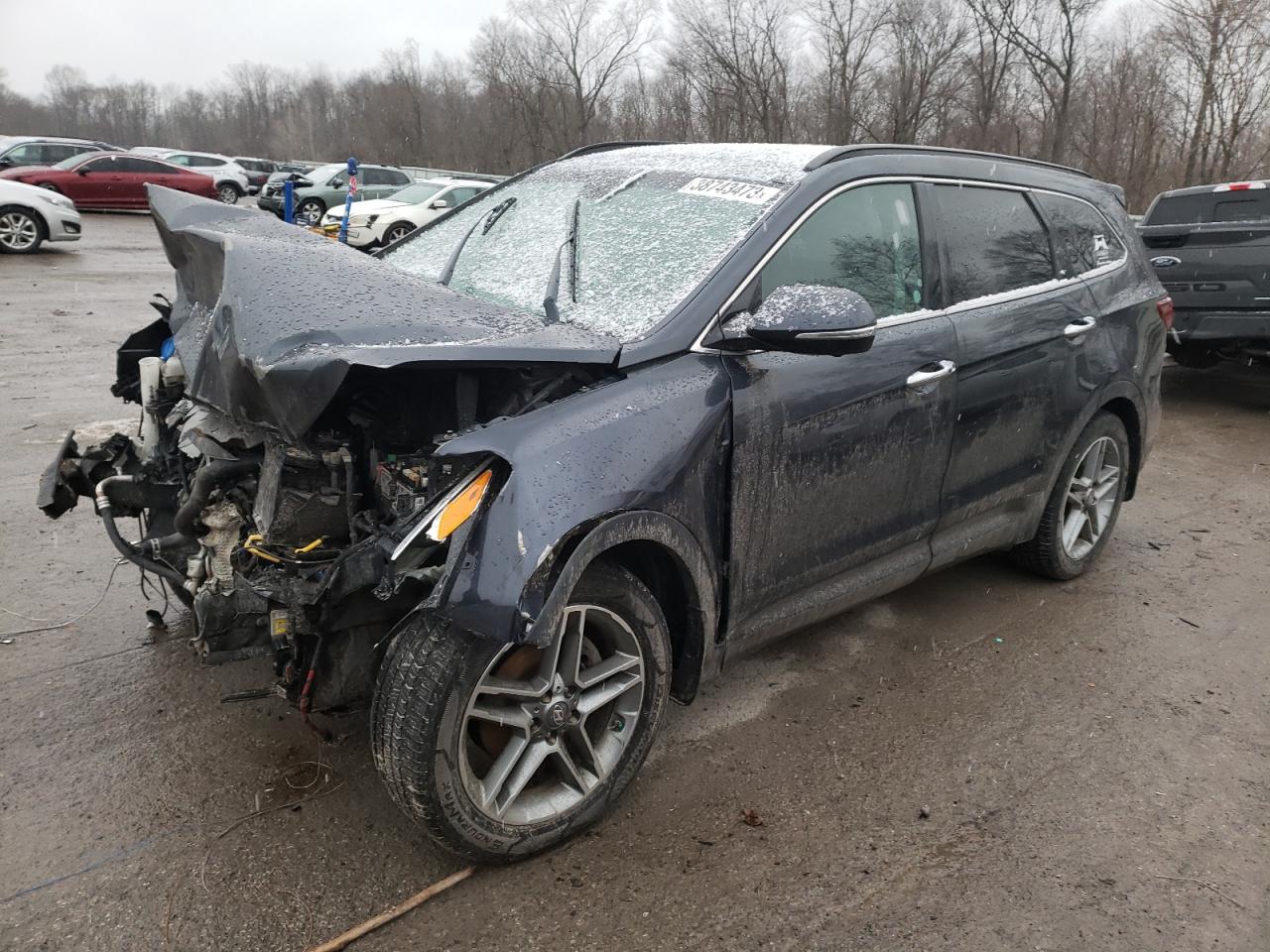 2018 Hyundai Santa Fe Se Ultimate VIN: KM8SRDHF6JU263968 Lot: 42898833