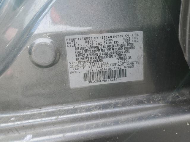 2020 NISSAN VERSA SV - 3N1CN8EV8LL808236