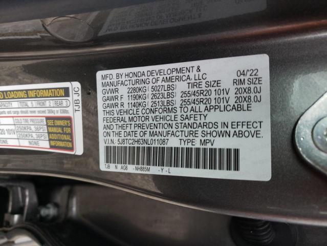 2022 ACURA RDX A-SPEC - 5J8TC2H63NL011087
