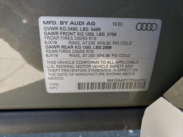 2023 AUDI Q5 PREMIUM - WA1EAAFY1P2040182