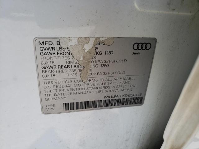 VIN WA1LFAFPXEA028146 2014 Audi Q5, Premium Plus no.13