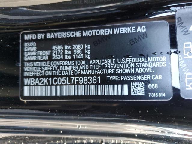 2020 BMW 230XI WBA2K1C05L7F98361