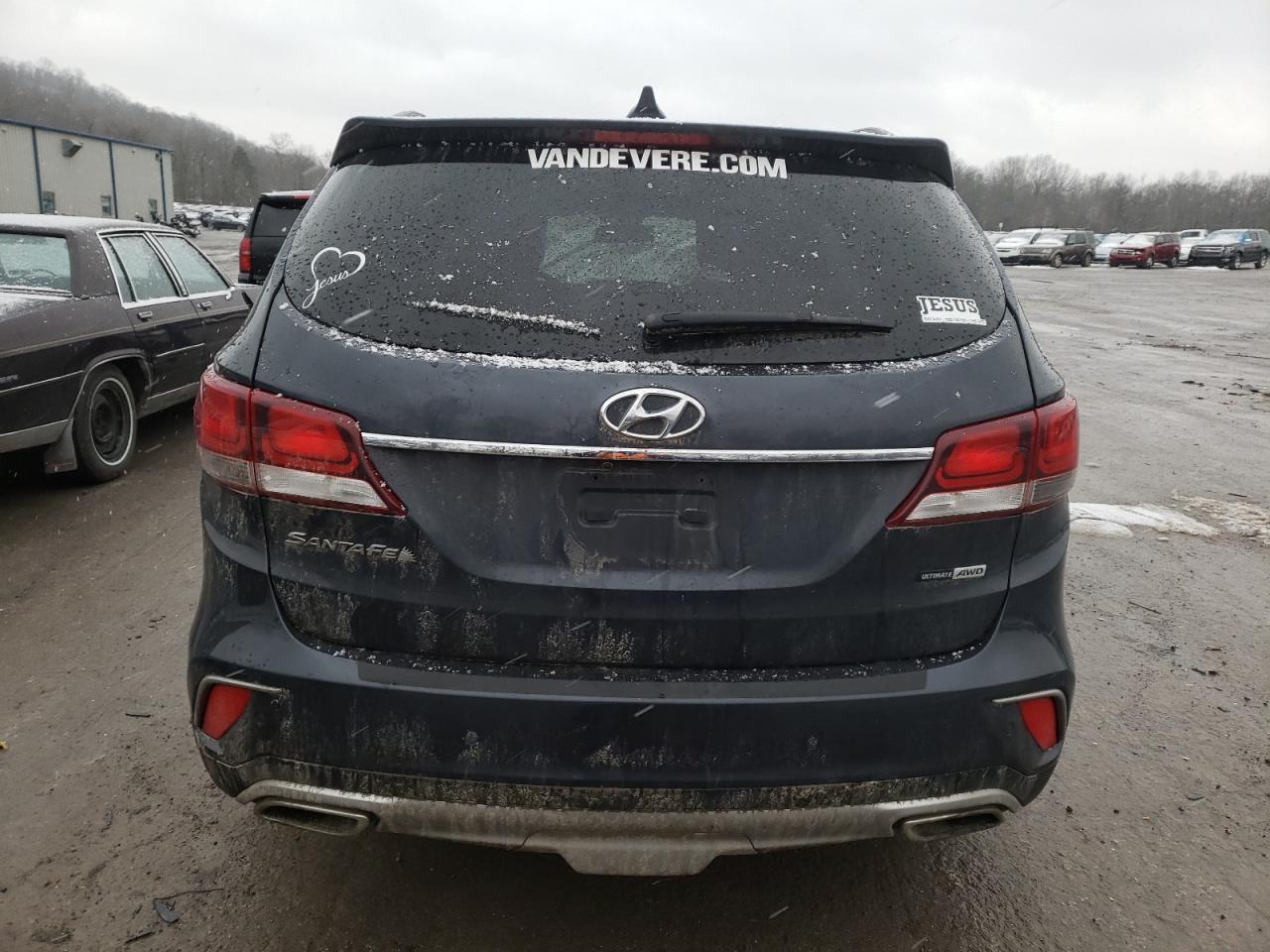 2018 Hyundai Santa Fe Se Ultimate VIN: KM8SRDHF6JU263968 Lot: 42898833