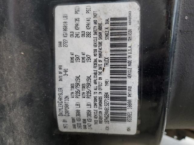 1B7HG2AX81S271884 Dodge Dakota Quad